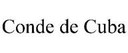 CONDE DE CUBA